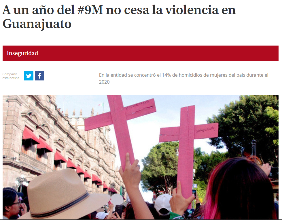 Feminicidios en Puebla